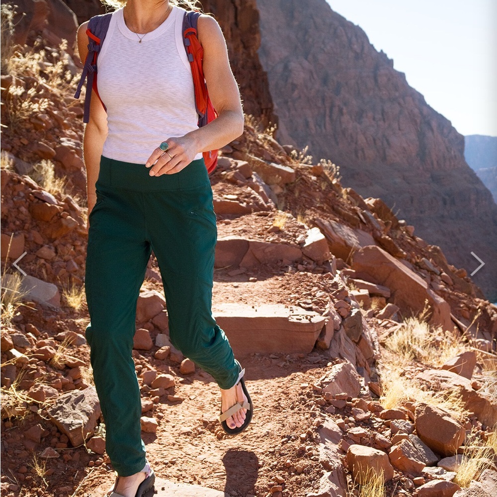 Prana Evergreen Women's Dark Green Hiking Pants M